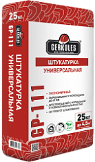 Штукатурка ГЕРКУЛЕС GP-111 УНИВЕРСАЛ 25кг