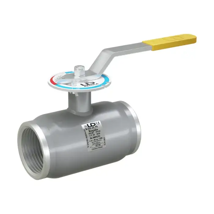 Кран шаровой регулирующий муфтовый LD КШЦМ Regula Ду 80 Ру 25 сталь 20