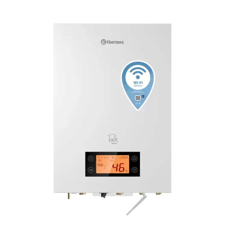 Котел электрический двухконтурный Thermex Tesla Double 12-24 (24 кВт) Wi-Fi