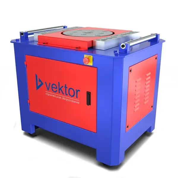 Станок для гибки арматуры Vektor GW50 с доводчиком