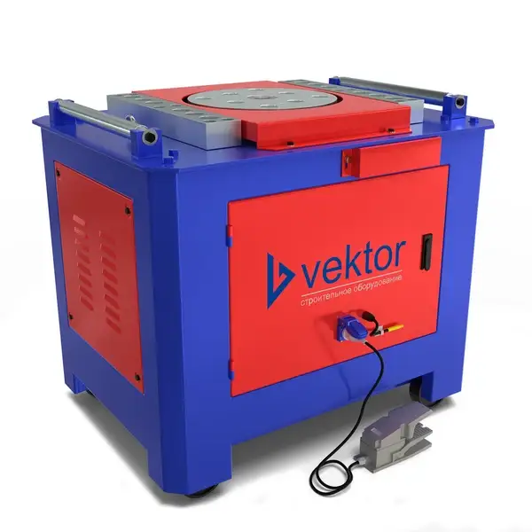 Станок для гибки арматуры Vektor GW50 с доводчиком