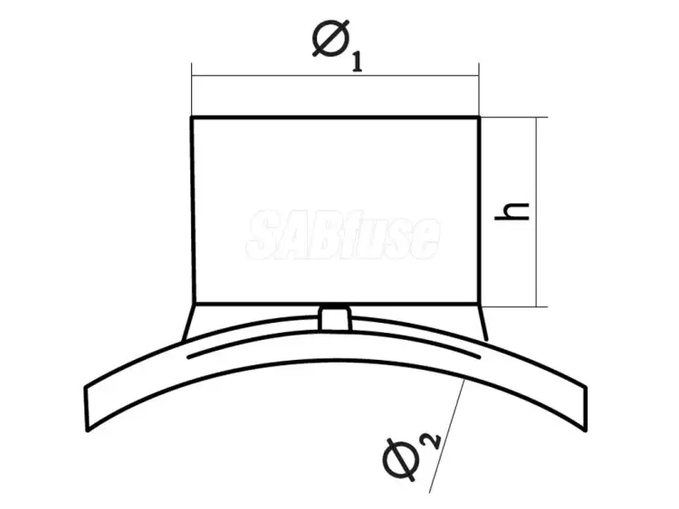 Седелка электросварная SAB 180 х 32 ПЭ100 SDR11 PN16