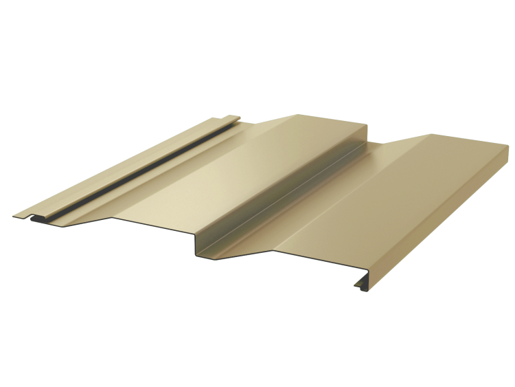 Сайдинг кораб доска 228/255 0.4  RAL1014 слоновая кость