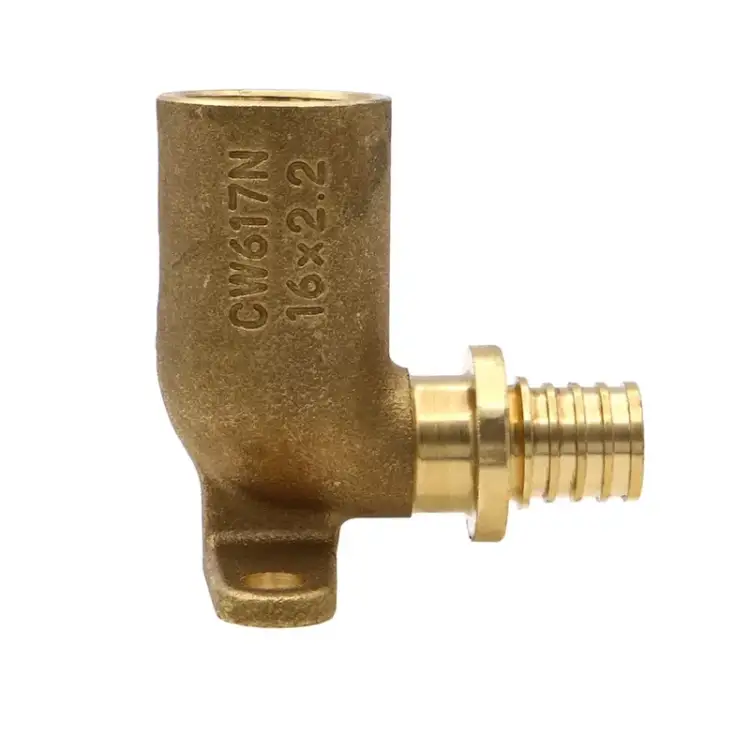 Водорозетка аксиальная латунная удлиненная Vieir 16 х 2,2 - 1/2″