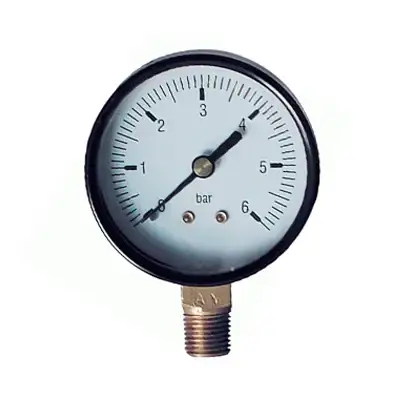 Манометр радиальный 6 бар Tim Y-50-6bar