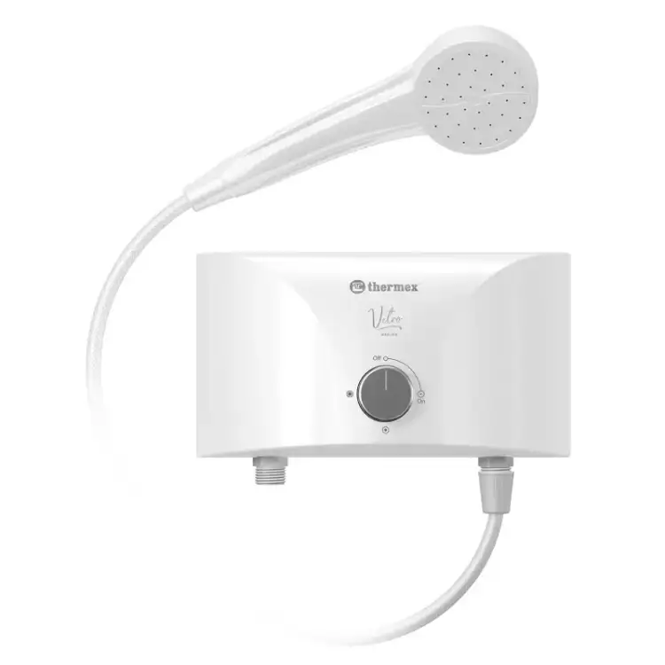 Водонагреватель электрический проточный Thermex Vetro 5500 tap (5,5 кВт)