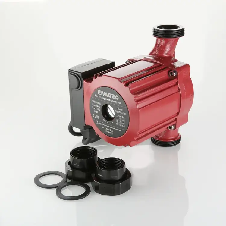 Циркуляционный насос Valtec VRS 25/8-180 (25 мм, 8 м, 180 мм) с гайками