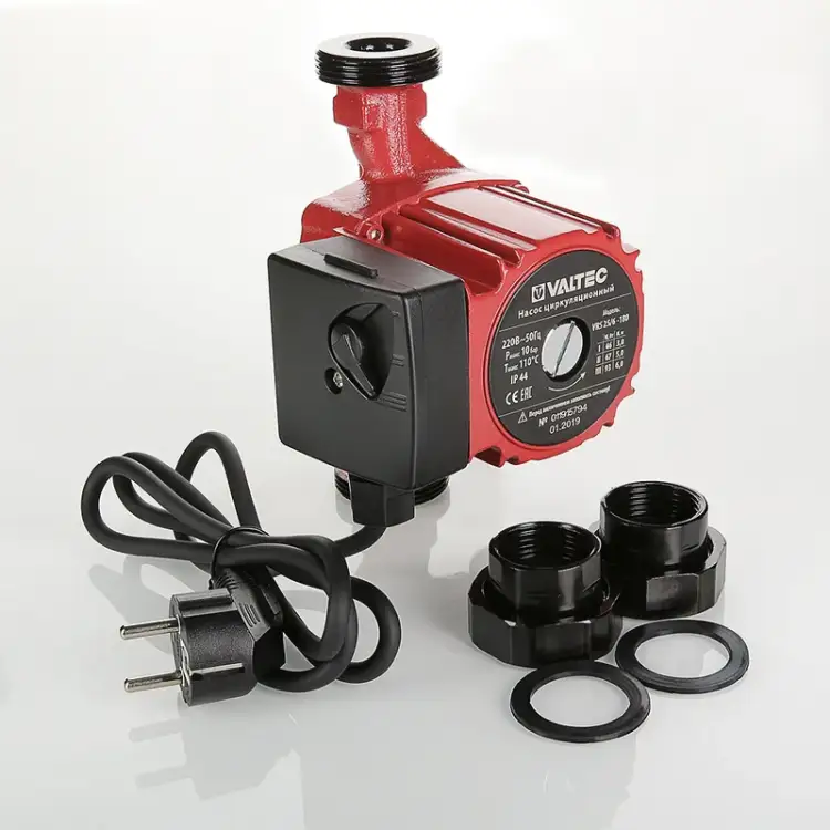 Циркуляционный насос Valtec VRS 25/6-180 (25 мм, 6 м, 180 мм) с гайками
