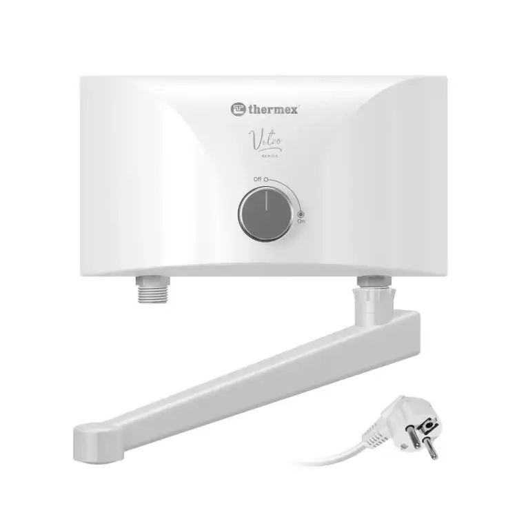 Водонагреватель электрический проточный Thermex Vetro 3500 shower (3,5 кВт)