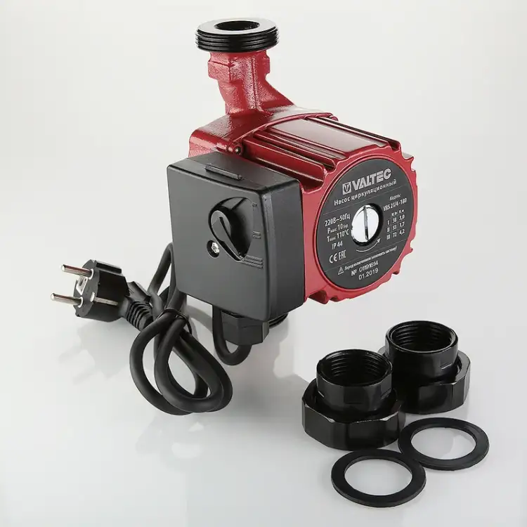 Циркуляционный насос Valtec VRS 25/4-180 (25 мм, 4 м, 180 мм) с гайками