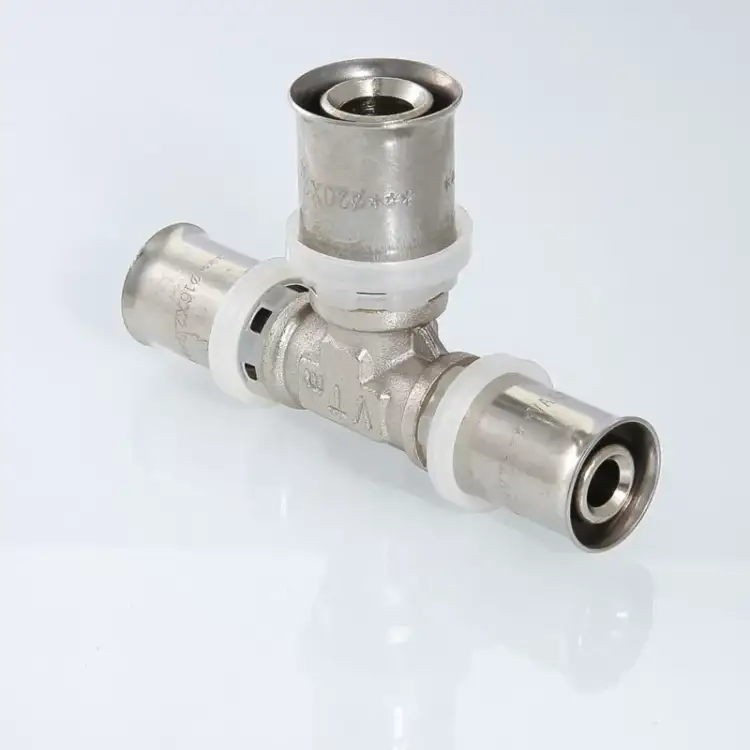 Пресс тройник Valtec 16 мм