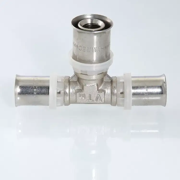 Пресс тройник Valtec 16 мм