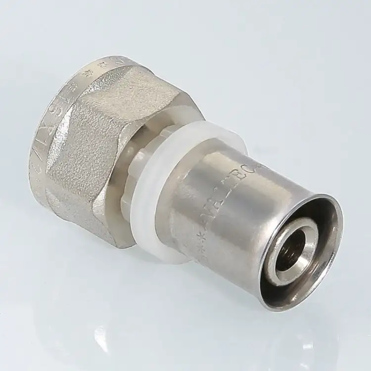 Пресс-фитинг с переходом на внутреннюю резьбу Valtec 16 мм х 1/2”