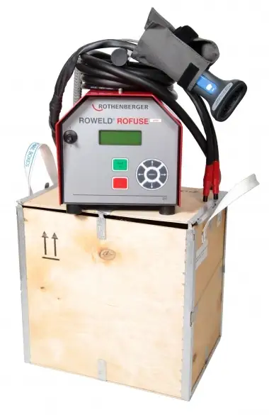 Аппарат для электромуфтовой сварки ПЭ и ПП труб Rothenberger Roweld Rofuse Print Plus